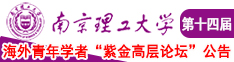 操老妇女南京理工大学第十四届海外青年学者紫金论坛诚邀海内外英才！